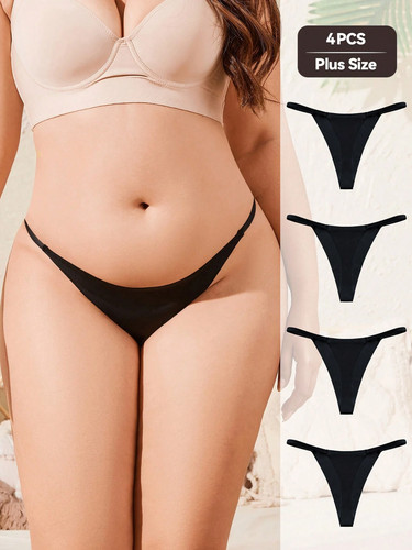 4er pack damen plus size - 4er,