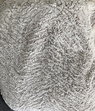 4 Sofakissen Bezüge Beige Braun 50x50  1 Seite Flor 1 Seite Intarsien apart