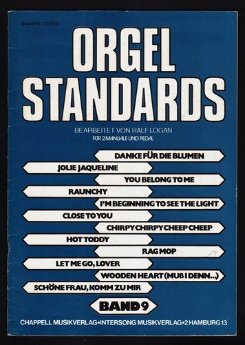 Orgel standards band für - 9,