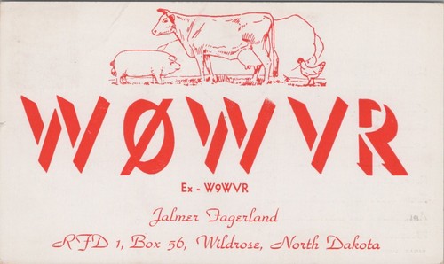 Amateur ham radio - amateur, postcard