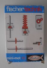 ABSOLUT TOP: Fischertechnik ZUSTAZPACKUNG MINI-MOT 11! 100 % VOLLSTÄNDIG in OVP!