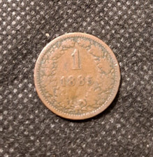 AUSTRIA 1 1885 SCHEIDEMUNZE
