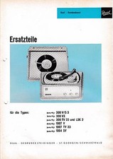 Service Schema für Dual Party 300 V,S3,VX,TV 22, LSK 2,1007 V,TV 23,1004 SV 