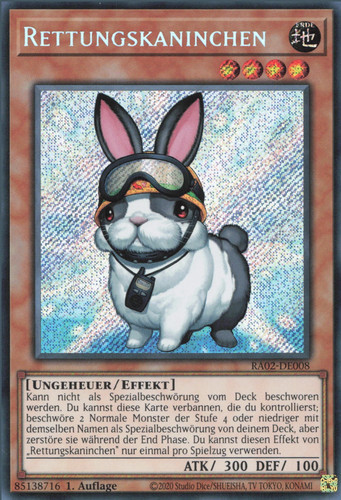 Yugioh rettungskaninchen - yugioh,