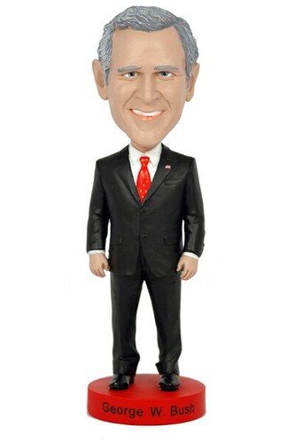George bush bobblehead - george,