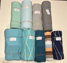 Stoffpaket Sommersweat 9-Teilig / Uni-Shapelines-verschiedene Farben