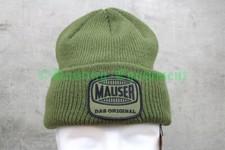 Mauser Beanie Oliv  Mütze Jagdkappe Mauser Jagdwaffen Outdoor Schießsport NEU