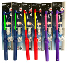 6 x Elektr. Lampion Stab 30cm