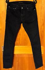 Nudie Jeans Tight Terry Herren Jeans schwarz Skinny Fit Gr. W30/L32