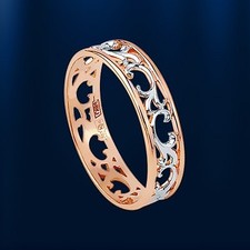 Durchbrochener Ehering