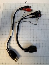 SpeaKa Professional SP-7870284  Cinch / DIN-Anschluss Audio Y-Adapter