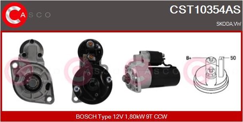 Cst10354as casco starter - starter, für