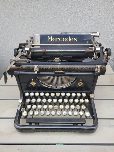 Mercedes schreibmaschine - mercedes,