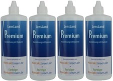 4 x 360 ml Kontaktlinsen Pflegemittel all in one mit Hyaluron