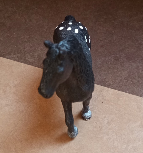 Pferdefigur pferd schwarz mit - pferdefigur,