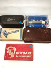 5 alte Rasierhobel /Rasierer 