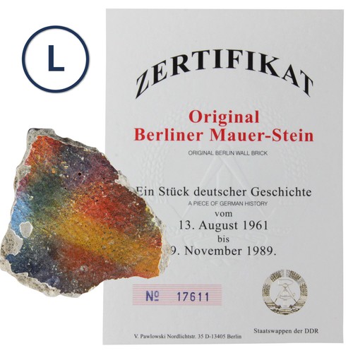 Original berliner mauer - original, mauer-stein