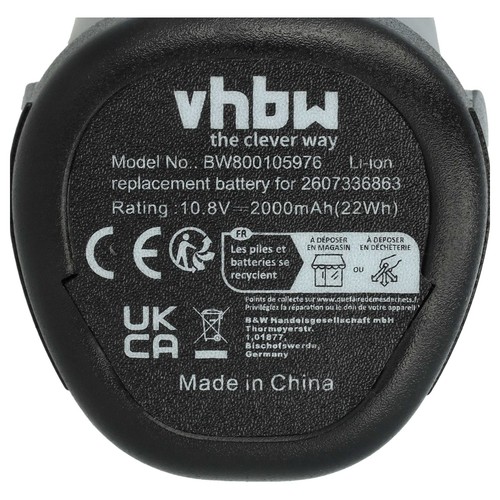 Akku 2000mah für berner bti - 2000mah,