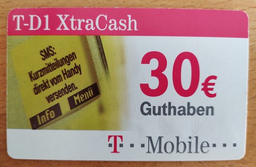 Telefonkarte xtracash 30 - telefonkarte,