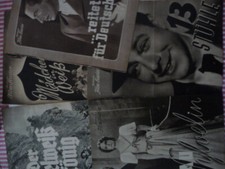 5 alte Filmprogramme