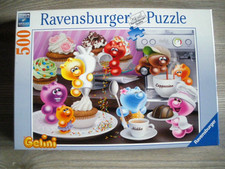 Ravensburger Puzzle - Gelini Frühstückskaffee - 500 Teile -komplett