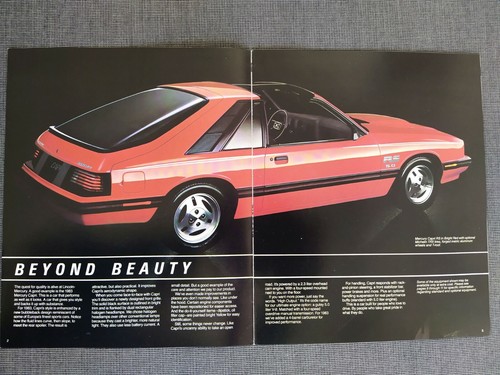 Mercury capri coupe rs - coupe, gs
