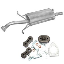 Auspuff Endschalldämpfer + Mont. Mitsubishi Carisma 1.6 1.8 1.9TD Bj.05/95-02/99