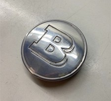 Brabus Naben Felgen Radkappe Deckel 75mm für Mercedes R129 W140 W126 NOS