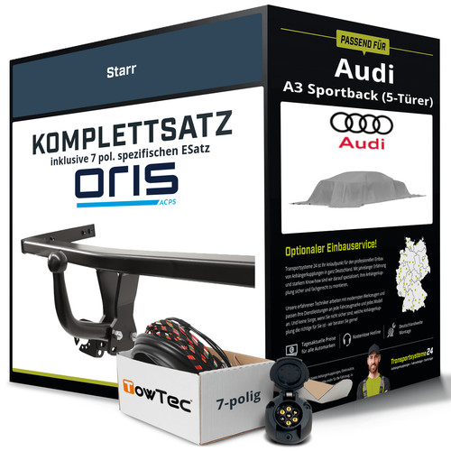 Für audi sportback typ - a3, 8p