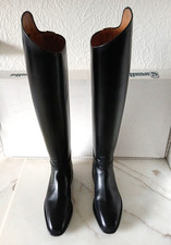 CAVALLO PIAFFE Reitstiefel Leder schwarz Gr 4 1/2  37 W35 H51 Dressur %% UVP719€