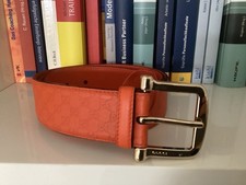 Gucci Gürtel Gr. 95, Orange