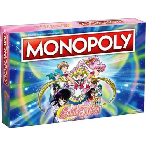 Sailor moon anime monopoly - sailor,