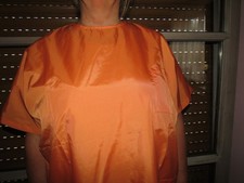 Nylon Kittel Schürze Kittelschürze Kleiderschürze  RSK  XXXL