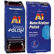 A1 Nano Kratzer Polish 50 ml 2714 + A1 Speed Polish 500 ml  von Dr. Wack 2610