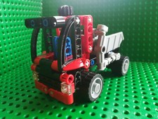  LEGO  Technik 8065 Kipplaster - hellgrau-rot-schwarz-blau - komplett TOP !!!