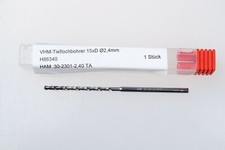 VHM Tieflochbohrer Ø1,6 Ø2,4