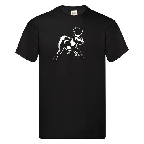 Shirt banksy office crash - banksy,