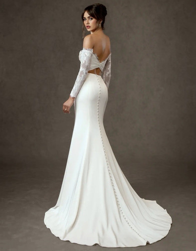 Weißes brautkleid - weißes,