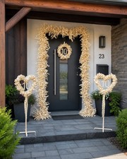 Hölzerne hochzeit deko paket - hölzerne,