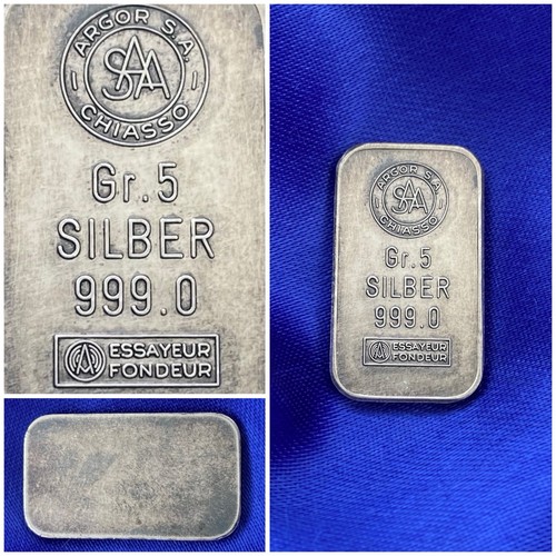 Silberbarren pur argor swiss - silberbarren,