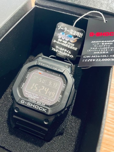 Casio shock m5610u 1bjf - g-shock, gw-m5610u-1bjf