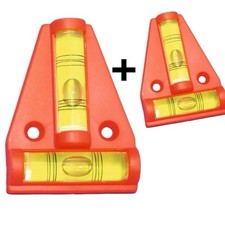 2 Stück Kreuzwasserwaage