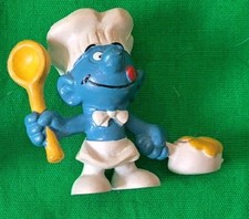 Schlumpf Figur Kochschlumpf