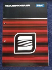 Seat Ibiza Terra Malaga Marbella Programm Prospekt gelocht