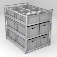 Heckauszug 120cm - Kastenwagen