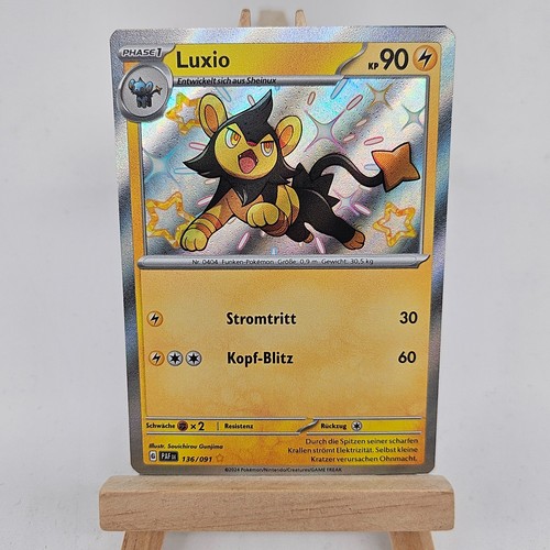 Pokemon karte luxio 136 091 - pokemon,