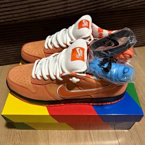 Nike dunk low orange - sb,