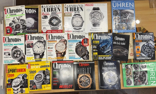 Sammlung magazine chronos - sammlung, &