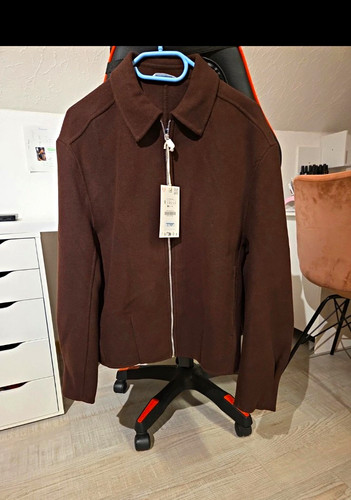 Zara herren jacke braun 38 - zara,