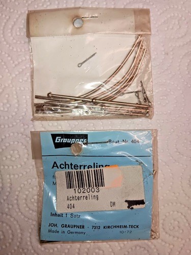 Graupner 404 achterreling - achterreling, 2